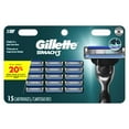 thumbnail image 3 of Gillette Mach3 Razor Blade Refills Razor Cartridges, Razor Refills for Men With Lubrication Strip, 3-Blade Razor Blades for Close Shave, 3 of 17
