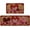 Red, variant on Love Heart Buffalo Plaid Valentine''s Day Kitchen Mats Set of 2, Home Decor Low-Profile Kitchen Rugs for Floor - 17x29 and 17x47 Inch