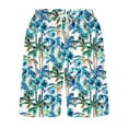 thumbnail image 4 of Puntoco pantalones cortos de verano para mujer, moda 2024, estampado de llama para hombre, pantalones cortos informales de playa con estampado hawaiano especial, pantalones cortos, 4 of 5