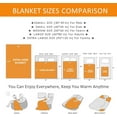 thumbnail image 4 of Corgi Blanket Gifts Super Soft Lightweight Flannel Blankets Throw for Kids, Adult, Suitable for Couch, Sofa, Bed, Camping, Travel All Seasons 60"x80" for Adult, 4 of 6