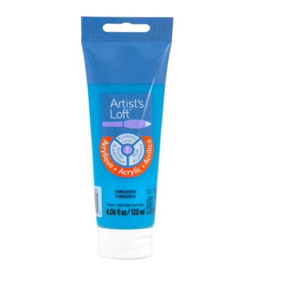 Artist's Loft Acrylic Paint, 4 oz (Turquoise)
