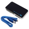 thumbnail image 1 of Visland Memory Card Reader High-speed Transmission Multifunctional Hot Swap All in 1 Mini MS CF M2 External Card Reader for Computer, 1 of 8