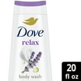 thumbnail image 4 of Dove Relaxing Body Wash for Women Lavender Oil & Chamomile Cleanser, 20 oz, 4 of 16