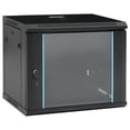 thumbnail image 1 of vidaXL Armoire Réseau Murale 9U 19 IP20 600x450x510 mm, 1 of 5