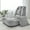 Light Gray, variant on SSyao Floor Lazy Sofa Bed 5-Position Adjustable Cushion Foldable Floor Seat w/ Pillow-Light Gray
