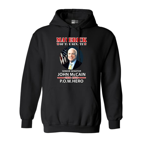 Maverick Of The Senate John McCain POW Hero DT Sweatshirt Hoodie