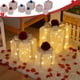 thumbnail image 1 of Caja Decorativa Luminosa De Pvc Juego De 3 Cajas De Luz Decorativas Para San Valentín Con Control Remoto, De Pvc Azul, Iluminadas, Para Interiores Y Exteriores, 15.5cm Rkxzt, 1 of 9