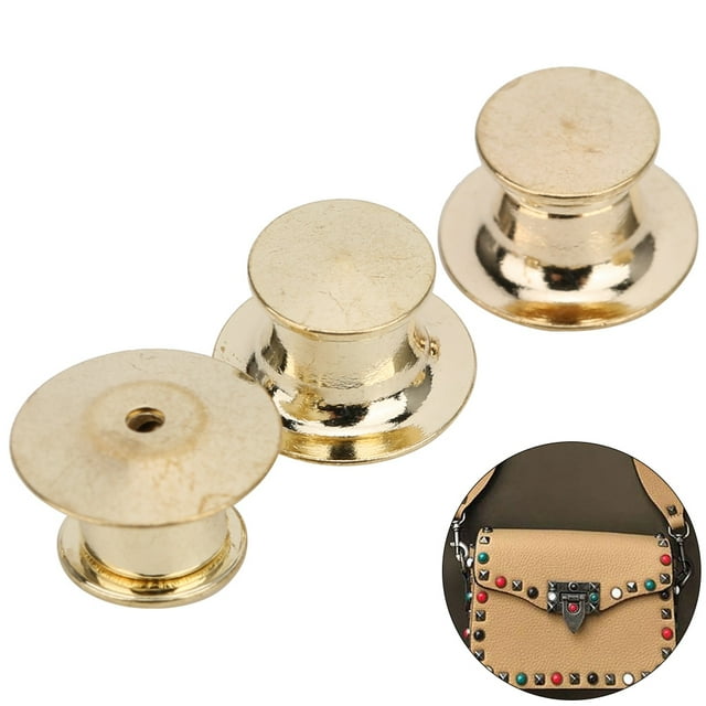 Dioche Brooch Pin Backs, Pin Backs, Removal Name Tags For Pushpins Display Books Bags