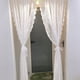 thumbnail image 4 of Cortinas de Encaje de Gasa Blanca para Puertas de Armarios, Ventanas, Balcones, Decoración Sin Perforaciones., 4 of 6