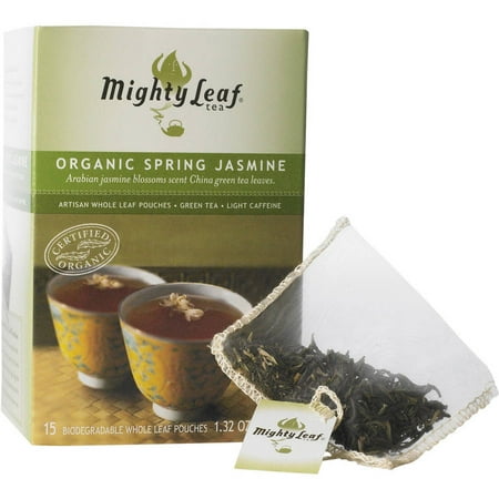 Mighty Leaf Tea Spring Organic Jasmine Tea, 15 count, 1,32 oz