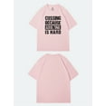 thumbnail image 5 of Whichone - Cussing Because Adulting Is Hard Mens Funny Sarcastic Parent Humor Graphics T-Shirt Pink 2XL, 5 of 9