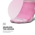 thumbnail image 5 of Feetures High Performance Max Cushion Ankle Sock - No Show Socks for Women & Men with Heel Tab - Strawberry Milk, S (1 Pair), 5 of 7