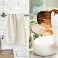 thumbnail image 7 of Yayeee 2 Pack Hand Towels for Bathroom 100% Cotton 16" x 28" Soft Absorbent Kitchen Towel, Sunshine, 7 of 7