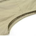 thumbnail image 3 of Stamzod Mens Vests Outerwear with Pocket Solid Color Stand Collar Sleeveless Black Vest Outdoor Casual Workout Jackets for Men Khaki XXXL, 3 of 7