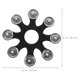 thumbnail image 2 of WEUVEB Tambourines De Acero Negro Para Batería Con Elegante Y Función Decorativa, 2 of 8
