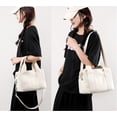 thumbnail image 2 of Tote Bag Women Small Satchel Bag Stylish Mini Tote Handbag Canvas Hobo Bag Fashion Crossbody Bag Shoulder Bag Travel Bag 2023, 2 of 8