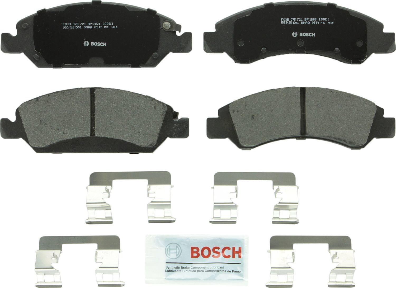 Bosch BP1363 QuietCast Premium Disc Brake Pad Set