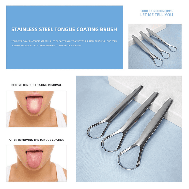 Stainless Steel Tongue Scraper
