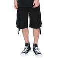 thumbnail image 5 of Victorious Men's Utility Cargo Jogger Shorts JS70 - Black - 2XL, 5 of 8