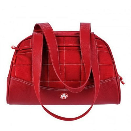 Sumo Duffel - Red with White Stitching - Small