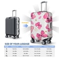 thumbnail image 6 of Naloa Girl Butterfly Elastic Suitcase Protector, Travel Suitcase Protector Cover Fits 18-32in Suitcase - Medium, 6 of 9