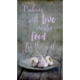 thumbnail image 2 of Haase, Andrea 10x14 Black Ornate Wood Framed with Double Matting Museum Art Print Titled - Kitchen Art Soul Food, 2 of 4