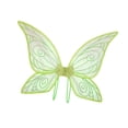 thumbnail image 1 of Ala de mariposa para niñas, fácil de poner, alas de ángel creativas para cumpleaños festivos Verde, 1 of 8
