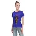 thumbnail image 4 of T-Shirt Basique à Manches Courtes pour Femmes Demon Slayer Tomioka Yiyong, 4 of 6