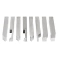 thumbnail image 6 of Accusize 1/4'' 8 Pc H.S.S. Tool Bit Set, Pre-Ground for Turning and Facing Work, 2662-2001, 6 of 12