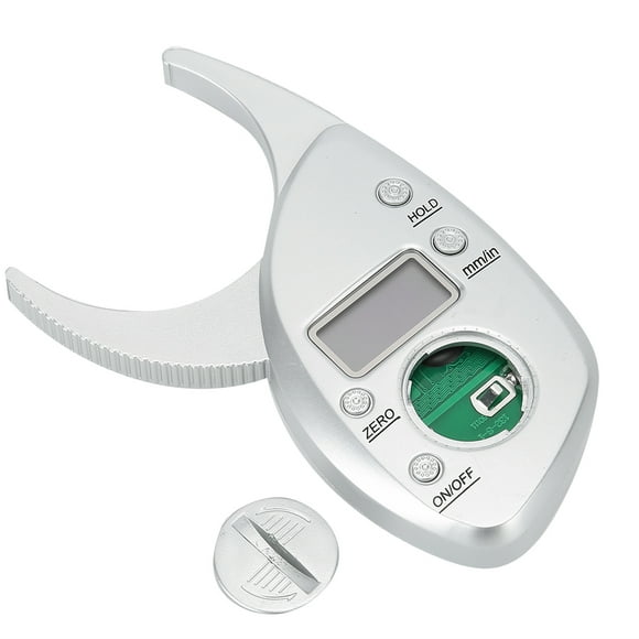 Fdit Body Fat Caliper Digital Display High Accuracy Battery Powered Body Fat Measurement,Fat Caliper,Digital Fat Caliper