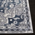 thumbnail image 3 of SAFAVIEH Lagoon Macedonia Medallion Area Rug, Navy/Gray, 5'5" x 7'7", 3 of 8
