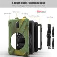 thumbnail image 2 of XYX Case for Samsung Galaxy Tab Active 2 8.0 inch SM-T395 with 360 Degree Rotating, Hand Strap, Shoulder Strap, Camouflage, 2 of 7