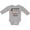 AC-Heather Grey, variant on My Mommy Graduated and I'm Super Proud Boys or Girls Long Sleeve Baby Bodysuit