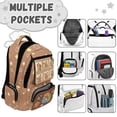 thumbnail image 7 of Bulopur School Capybara Kids Backpack for Girls School Bag Lightweight Multi-Pocket Book Bag for Elementary Students, 7 of 7
