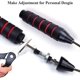 thumbnail image 5 of Cuerda para saltar ajustable, antienredos, con rodamientos, cable de velocidad, rejilla de espuma viscoelástica ajustable para mujeres, hombres y niños, ideal para gimnasio, ejercicio en casa y, 5 of 8