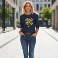 thumbnail image 5 of St. Patrick's Day T-Shirt for Women Leopard Print Shamrock Graphic Crewneck Long Sleeve Soft Relaxed Fit Festive Holiday Clover Graphic Tee, 5 of 7
