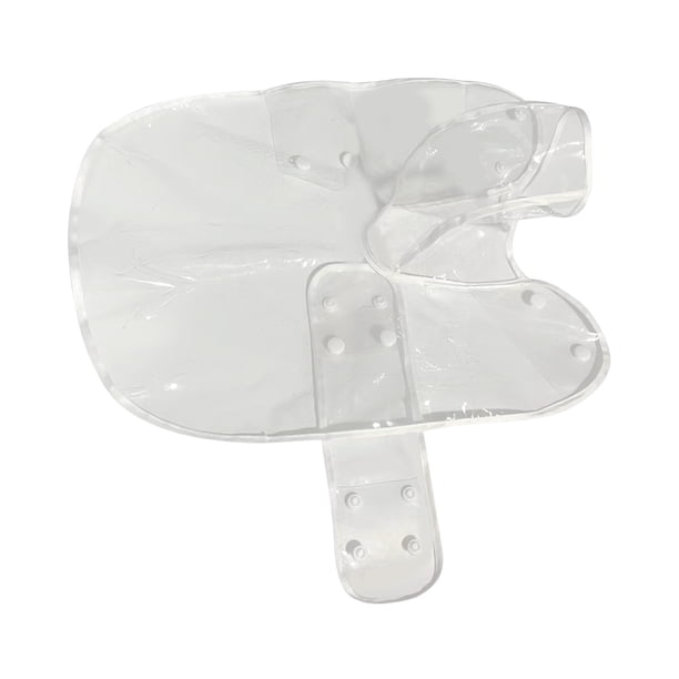 Impermeable para perros con diseño de botones, impermeable transparente para cachorros, impermeable de EVA para mascotas.