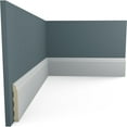 thumbnail image 5 of Ekena Millwork 3 7/8"H x 1/2"P x 94 1/2"L, Barcelona Baseboard Moulding (8-Pack), 5 of 6