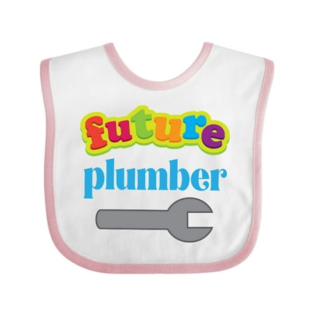 

Inktastic Future Plumber Outfit Gift Baby Boy Bib