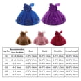thumbnail image 2 of IDOPIP Toddler Flower Girl Dress Wedding Pageant Sparkle Sequin 3D Flowers Dress Asymmetric Shoulder Birthday Formal Tutu Dresses Party Gown 18-24 Months Dusty Pink, 2 of 9