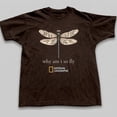 thumbnail image 4 of Vintage National Geographic Dragonfly Why Am I So Fly Shirt, Retro Nature Graphic T-Shirt,, 4 of 6