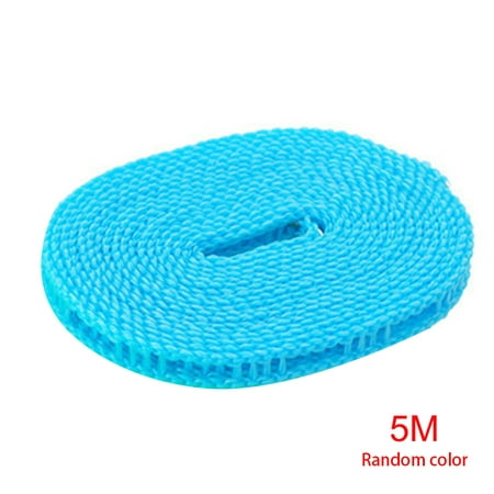 

Color Random 3/5 Meter Long Outdoor Clothesline Nylon Non-slip Laundry Line Rope Travel Business Clothes Cord