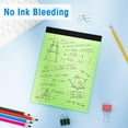 thumbnail image 6 of UniVerse 5pcs Legal Pads 8.5x11, Notepads 8.5x 1 Inch, Color Note Pads Clear Print Writing Pads of Paper,Memo Pads , Perforate Legal Notepads Paper , Wide Ruled Lined with Sturdy Back,30 Sheets/Pack, 6 of 7
