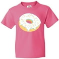 thumbnail image 3 of Inktastic White Donut with Sprinkles Youth T-Shirt, 3 of 5
