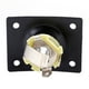 thumbnail image 3 of Conector de placa de guitarra LP Conector de salida de guitarra de 6,35mm de diámetro Chapado en plata Negro ANGGREK, 3 of 8