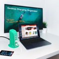 thumbnail image 5 of USB Tower Charging Station General, Multiport Chargers for Multiple Devices 40W, Small Charging Hub for Desk, Office, Travel, USB Power Block Adapter for iPhone/Ipad, 5 of 14
