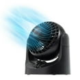 thumbnail image 2 of WOOZOO Small Desk Fan, 3 Speed, 112° Adjustable Tilt, Low Noise, Tabletop Air Circulator, Black, 2 of 10