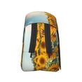 thumbnail image 3 of Disketp Sunlit Sunflower Field Estuche de Lápices de Doble Capa con Tapa Abatible y Cremallera, Organizador Escolar para Adolescentes y Adultos, 3 of 7