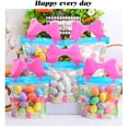 thumbnail image 4 of SMKE Festive Egg Ornament Set,Easter Centerpiece Eggs,Seasonal Egg Ornaments,18Pcs White Plastic Easter Eggs 2x1 Inch Colorful Speckled for DIY Wreath Crafts Basket Filler Home Decor, 4 of 9