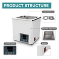 thumbnail image 3 of Baño de agua de laboratorio T-stereo WB100-1 3L 110 V/60 Hz de acero inoxidable, 3 of 6